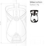Флягодержатель Tacx Uma Carbon, T6952, изображение  - НаВелосипеде.рф