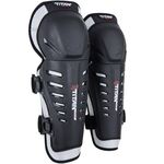 Наколенники подростковые Fox Titan Race Knee/Shin Youth Guard, черный, 04274-001-OS, изображение  - НаВелосипеде.рф