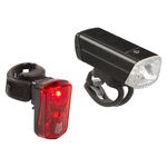 Фара передняя + фонарь задний M-WAVE ATLAS 20 USB, 5-221092, изображение  - НаВелосипеде.рф