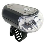 Фара передняя MESSING Mighty 3 диода 2 функции, 220435, изображение  - НаВелосипеде.рф