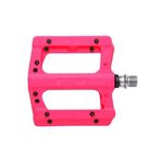 Педали велосипедные HT PA12A, неоновый розовый, PA12AX0905H1X0, изображение  - НаВелосипеде.рф