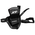 Манетка Shimano XT SL-M8000, левый, 2/3 скорости, трос и оплетка в комплекте, ISLM8000LBP2, изображение  - НаВелосипеде.рф