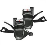 Шифтеры Shimano Non-Series SL-4700, 2x10 скоростей, трос и оплетка, для плоского руля, ISL4700PA, изображение  - НаВелосипеде.рф