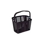 Велокорзина BELLELLI PLAZA,  передняя, на руль, черная, 01PLZ000000, изображение  - НаВелосипеде.рф