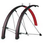 Крылья велосипедные SKS BLUEMELS STINGRAY 28" 45, red, 11432, изображение  - НаВелосипеде.рф