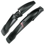 Крылья велосипедные SKS MONKEY FENDER MTB RECHARGE, 26" - 29", с фонариком, black, 80060, изображение  - НаВелосипеде.рф