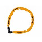 Велосипедный замок TRELOCK BC 115/110/4, цепь, кодовый, тканевая-оболочка, оранжевый, 8004575, изображение  - НаВелосипеде.рф