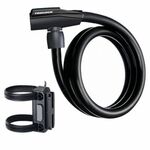 Велосипедный замок TRELOCK KS 360, тросовый, на ключ, с креплением, 15 x 850 мм, ZK 432, 8004851, изображение  - НаВелосипеде.рф