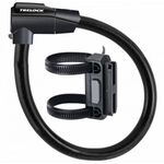 Велосипедный замок TRELOCK KS 460, тросовый, на ключ, с креплением, 19 х 1100 мм, ZK 432, изображение  - НаВелосипеде.рф