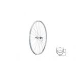 Колесо велосипедное переднее KELLY'S KLS DRAFT, 28/29", двойной обод 32Н, с эксцентриком, серебристое, ZKE18520, изображение  - НаВелосипеде.рф
