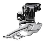 Переключатель передний SHIMANO FD-M611, DEORE, нижняя тяга, с адаптером 31,8мм, KFDM611M6L, изображение  - НаВелосипеде.рф