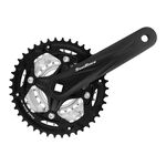 Система шатунов велосипедная SUNRACE FCM600 под квадрат, под ось 123мм, 170мм алюминиевые, FCM600.00, изображение  - НаВелосипеде.рф