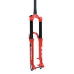 Вилка велосипедная Manitou Mattoc PRO, 27.5", Boost 160mm, Tapered 15mm, красный, 191-33673-A002, изображение  - НаВелосипеде.рф