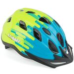 Велошлем подростковый AUTHOR с сеточкой Trigger 171 Blu INMOLD, 12 отверстий, 8-9090011, изображение  - НаВелосипеде.рф