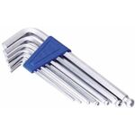 Набор шестигранников Kenli, 7 предметов, 2,5/3/4/5/6/8/10 мм, материал Cr-v, VSI 30, изображение  - НаВелосипеде.рф