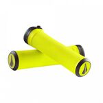 Ручки SDG Slater Lock-On Grip, неоновый желтый, S4743, изображение  - НаВелосипеде.рф