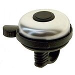 Звонок M-Wave алюминий/пластик D=53мм серебристо-черный, 5-420071, изображение  - НаВелосипеде.рф