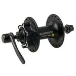 Велосипедная втулка Shimano M475, передняя, 32 отверстия, чёрная, EHBM475BL5, изображение  - НаВелосипеде.рф