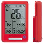 Велокомпьютер Topeak PanoComputer bluetooth Smart, 17 функций, беспроводной, красный, TPB-CSC01R, изображение  - НаВелосипеде.рф