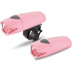 Фонарь передний Kross SCOPE 5LED, 5 светодиодов, розовый, T4COSLP0186PI, изображение  - НаВелосипеде.рф