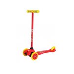 Самокат Vinca Sport, трехколесный, со светящимися колёсами, материал руля и стойки руля - AL, красный, VSP 7 BARE & HARE, изображение  - НаВелосипеде.рф