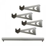 Крепление для стойки Feedback Velo Cache Expansion Kit 2 Bike, серебристый, 16412, изображение  - НаВелосипеде.рф