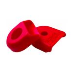 Защита шатунов Race Face Crank Boot Small, красный, A10068RED, изображение  - НаВелосипеде.рф