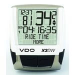 Велокомпьютер VDO Х3-DW, 23 функции, беспроводной, серебристо-черный, 4-7113 , изображение  - НаВелосипеде.рф