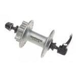 Велосипедная втулка Shimano Deore M525A, передняя, 32 отверстия, QR, EHBM525ABSS, изображение  - НаВелосипеде.рф