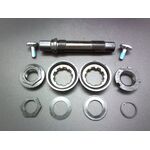 Ось каретки TBS, Bmx, с подшипниками чашками и конусами, 6-гранная ось, BB-BMX-5, изображение  - НаВелосипеде.рф