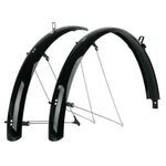Крылья велосипедные SKS BLUEMELS SHINY 26" 60, black, 10116, изображение  - НаВелосипеде.рф