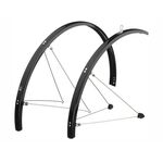 Крылья велосипедные SKS Chromoplastics P 55, 26", черный, 10124, изображение  - НаВелосипеде.рф