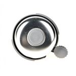 Звонок Vinca Sport, алюминиевый, серебристый, Y 001 silver, изображение  - НаВелосипеде.рф