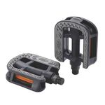 Педали велосипедные BBB EasyTrek, trekking, ось Cr-Mo, композитные, черные, BPD-26, изображение  - НаВелосипеде.рф