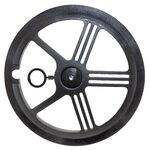 Защита системы M-Wave универсальная, 42/44, +крепления, пластик, черная, 5-352650, изображение  - НаВелосипеде.рф