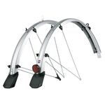 Крылья велосипедные SKS BLUEMELS CABLE TUNNEL 28″ 53, silver, 11188, изображение  - НаВелосипеде.рф