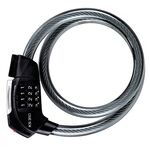 Велосипедный замок TRELOCK KS 310, тросовый, кодовый, 19 x 1000 мм, черный, 8002146, изображение  - НаВелосипеде.рф