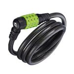 Велосипедный замок Merida 4 Digits Combination Cable Lock GHL-105, тросовый, кодовый, 1800 х 10мм, 2134001984, изображение  - НаВелосипеде.рф