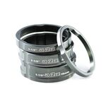 Кольца проставочные A2Z, комплект 3/5/8/10 мм, серый, AD-181-7, изображение  - НаВелосипеде.рф