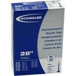 Велокамера Schwalbe SV20 XX long, 28"(700С)/27"х0.7-1.00, 18/25-622/630, Presta 80mm, Extra Light, 10426383, изображение  - НаВелосипеде.рф