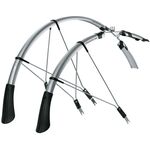 Крылья велосипедные SKS Raceblade Long, 28", 35 мм, серебряные, 11013, изображение  - НаВелосипеде.рф