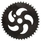 Система/звезда M-Wave для велосипеда BMX сталь 44зуб. 1/2х1/8" черная 5-359395, изображение  - НаВелосипеде.рф