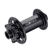 Втулка передняя Bitex BOOST для MTB, под сквозную ось 15 мм, ширина 110 мм, дисковый тормоз, BX211F28H-15-110, изображение  - НаВелосипеде.рф