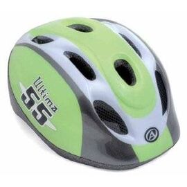 Велошлем детский/подростковый AUTHOR ULTIMA InMold 093 Grn (48-54см) зелено-серо-черный 8-9091038, изображение  - НаВелосипеде.рф