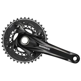 Система шатунов велосипедная Shimano Deore, M625, 170мм 38/24T с кареткой, EFCM625C84X, изображение  - НаВелосипеде.рф
