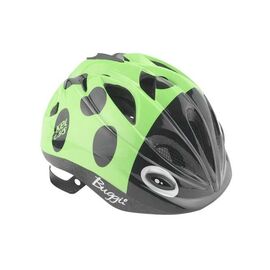 Велошлем детский KELLYS BUGGIE, зеленая божья коровка, Вариант УТ-00017187: Размер: S (48-52 cm), изображение  - НаВелосипеде.рф