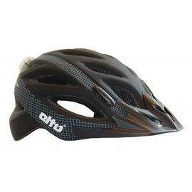 Велошлем Etto City Safe, цвет  чёрный с логотипом "Etto", S/M (54-57см), 342101, изображение  - НаВелосипеде.рф