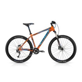 Горный велосипед KELLYS SPIDER 70 2016, Вариант УТ-00021039: Рама 17.5", рост 165-175 см, оранжевый, изображение  - НаВелосипеде.рф