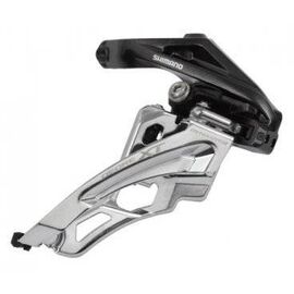 Переключатель передний SHIMANO XT M8020-H, верхний хомут, 3X11, верхняя тяга, IFDM8000HX6, изображение  - НаВелосипеде.рф