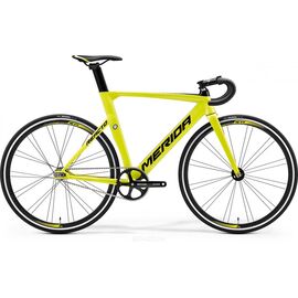 Шоссейный велосипед Merida Reacto Track 500, 2017, Вариант УТ-00037483: Рама: XL 59 (Рост: 180 - 185 cm), Цвет: желто-черный , изображение  - НаВелосипеде.рф